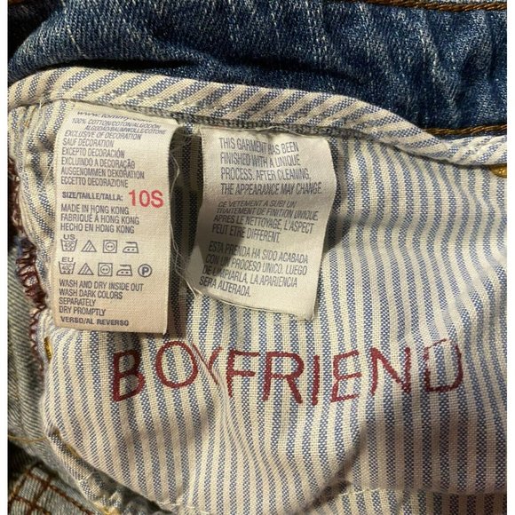 Tommy Hilfiger BoyFriend Women's Designer Blue Jeans Size 10S - Picture 8 of 8